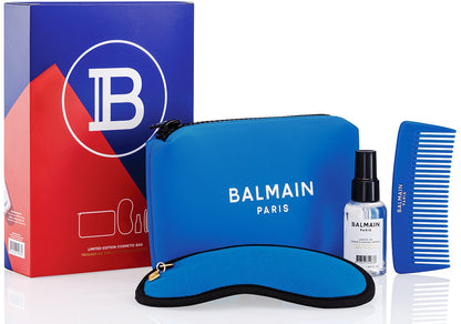 Balmain Hair Limited Edition Cosmetic Bag Blue - kosmētikas somiņa