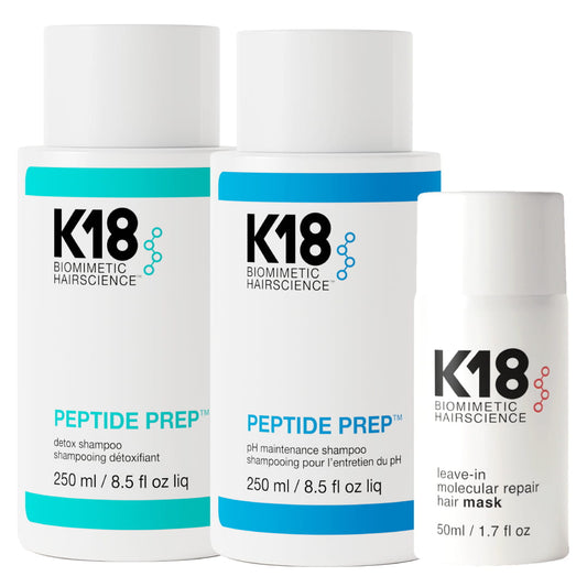 K18 Peptide Prep Maximum Reconstruction - atjaunojošs matu komplekts