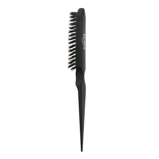 Balmain Hair Boar Hair Backcomb Brush Black - Suka matu uzkasīšanai melna
