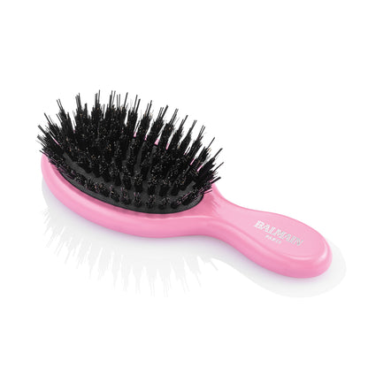 Balmain Hair Extension Brush Mini Pink - Mini matu suka pieaudzētiem matiem rozā